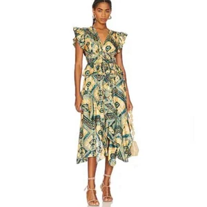 Ulla Johnson Avia Dress in constellation size 12 100% silk C3 - Picture 1 of 8