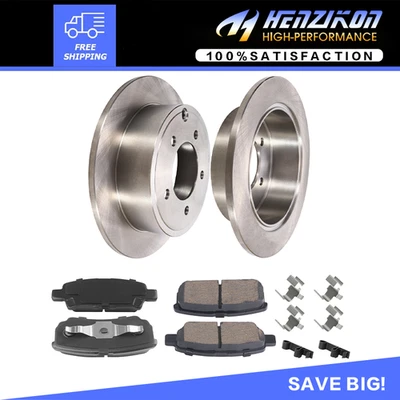 Rotores traseros 262 mm + pastillas de freno para Dodge Avenger calibre Chrysler 200 Sebring * Foto 1 de 4