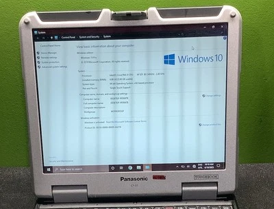 panasonic toughbook cf-31 I5 6gb Ram 128gb Ssd No Cd Rom No Adapter #3 - Image 1 of 4