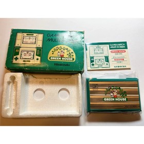 NINTENDO GAME AND & WATCH Green house Multi Screen1982 w/ BOX Direct From Japan