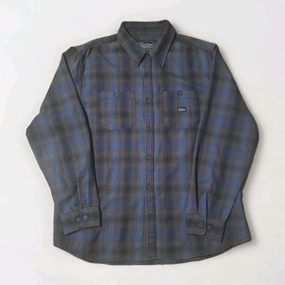  Camisa de franela con botones multicolor Art Collective para hombre SULLEN. Talla XL Foto 1 de 4