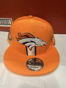 Denver Broncos NFL Men's Casual Orange New Era Hat SnapBack Brand New. - Picture 1 of 7