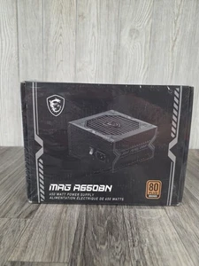 MSI MAG A650BN 650W 80Plus Bronze ATX Gaming Netzteil Neu Versiegelt! - Bild 1 von 4