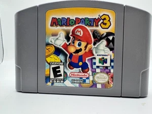 Mario Party 3 Nintendo 64 Authentic Cartridge - Picture 1 of 2