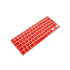 Silicone Keyboard Protection Qwerty English Keyboard for Macbook Pro IN Red