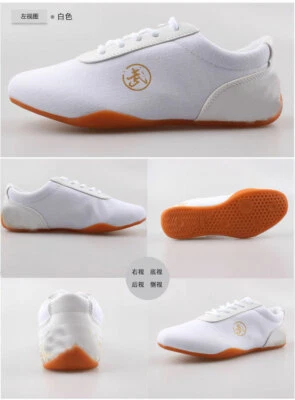 Lightweight Taekwondo Shoes Martial Arts Training Footwear Athletic Tai Chi Shoe - Image 1 of 4