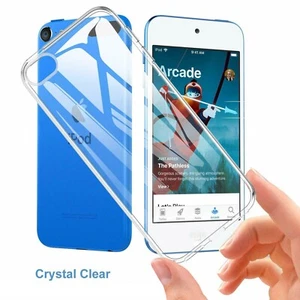 Silicone Case Transparent Cover For iPod Touch 5th 6th 7th Gen - Picture 1 of 8