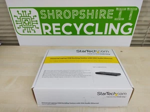 Estación de Acoplamiento USB 2.0 StarTech USBVGADOCK2 con Salida de Video VGA Inc PSU *NUEVO* - Imagen 1 de 5