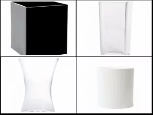 Acrylic Vases/Dishes/Bowls Floral Floristry Corperate Home Display - Picture 1 of 18