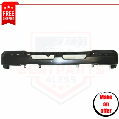 Front Black Bumper for 2003-2006 Chevrolet Silverado 1500, 2500 HD & 3500 - Изображение 1 из 4