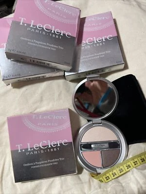T Leclerc Ombres a Paupieres Trio- Corail Neu Lidschatten Taschen Palette Edel - Bild 1 von 4