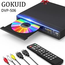 Gokuid Multimedia DVD Player DVP-506 Brand New in Box + Manual & Remote