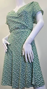 Green Floral Womens Large Dress by Reformation - Picture 1 of 9