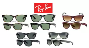 Ray-Ban Sunglasses RB2132 New Wayfarer Authentic (Multiple Colors available) - Picture 1 of 30