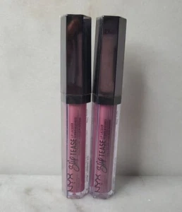 Lot Of 2-NYX Slip Tease Full Lip Lacquer - STLL06 Strawberry Whip New Sealed - Picture 1 of 3