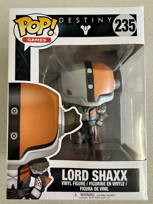 Lord Shaxx 235 ~ Destiny ~ Vinilo Funko Pop ~ CASI COMO NUEVO + Protector Pop Gratis Foto 1 de 4