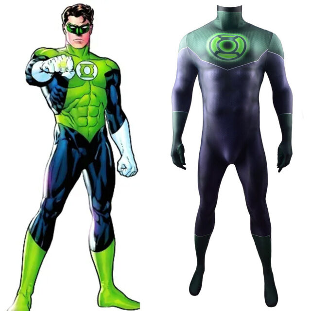 Cosplay Lanterna Verde Profissional Adulto Masculino