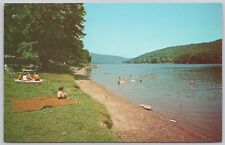 New Fairfield, Connecticut Vintage Postcard, Squantz Pond State Park