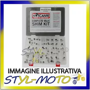 HCSHIM01 KIT SPESSORI PIATTELLI GIOCO VALVOLE HOT CAMS HONDA CRF 250 R 2012 - Foto 1 di 1
