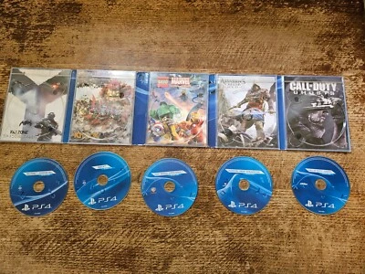 SONY PLAYSTATION 4 PS4 - REVIEW CODE COPY COLLECTION 5 GAMES #BLG13a - Image 1 of 4