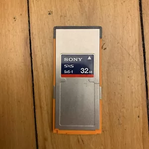 Sony SBS-32G1A 32GB SXS-1 Memory Card TESTED - Picture 1 of 6