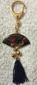 KEY RING KEYCHAIN souvenir Travel Singapore  - Imagen 1 de 3