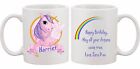 Personalised Unicorn Mug with message Ideal GIFT Mother's Day / Birthday Present
