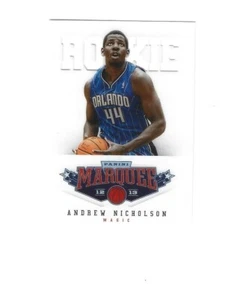 2012-13 Panini Marquee #484 Andrew Nicholson RC ORLANDO MAGIC - Picture 1 of 1