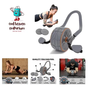 Ab Roller Wheel, Ab Workout Equipment for Abdominal & Core Strength Training,... - Picture 1 of 7
