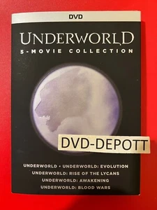 Underworld The Ultimate Collection 5 Films DVD world wars, awakening, evolution - Picture 1 of 3