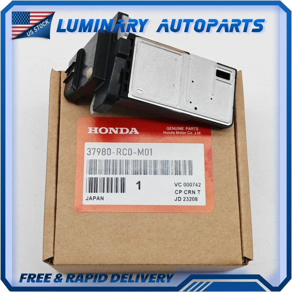 Sensor MAF genuino 37980-RC0-M01 para Honda Civic Accord Odyssey Acura MDX TL RDX Foto 1 de 4