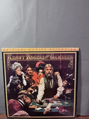 KENNY ROGERS The Gambler LP Original Master Recording MFSL Mobile Fidelity Sound - Image 1 of 4