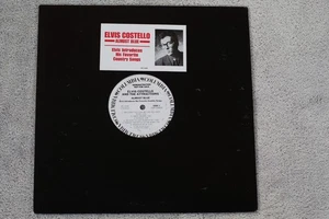 Elvis Costello - Almost Blue - Elvis Intr. His Favorite Country Songs - PROMO LP - Picture 1 of 2
