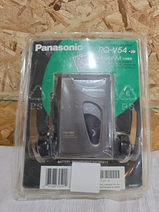 Panasonic RQ-V54 AM/FM Stereo Walkman Radio Cassette Player NEW - Picture 1 of 5