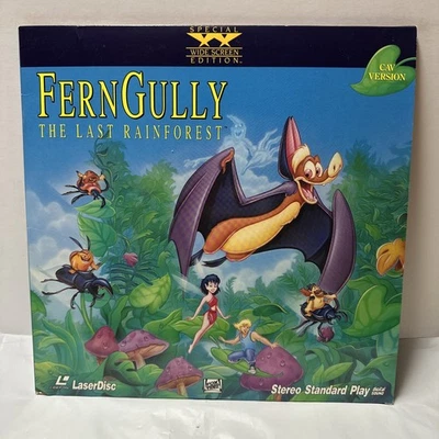 Vintage Laser Disc CAV Version -Widescreen Edition-  FernGully - Factory Sealed - Image 1 of 2