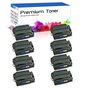 8 PACK - Q7551X Toner Cartridge for HP 51X LaserJet P3005n P3005 / M3027x MFP - Picture 1 of 23
