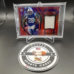 2020 Panini Certified Jonathan Taylor /199 Rookie Patch Red #218 Colts RC - Bild 1 von 5