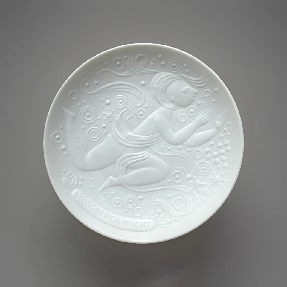 Rosenthal La Flauta Mágica La Reina de la Noche Plato Pequeño Ópera Mozart Foto 1 de 4