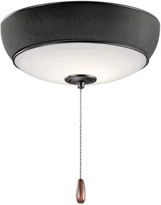 Kichler 380950SBK - LED Bluetooth Speaker Fan Light Kit - Satin Black - Picture 1 of 1