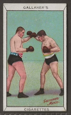 GALLAHER-SPORTS SERIES 1912-#037- BOXING - GUNNER MOIR - Image 1 of 2