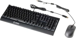 MSI Vigor GK30 clavier USB QWERTZ Allemand Noir Without mouse - Picture 1 of 1