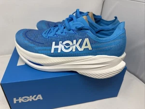 NUOVE scarpe da corsa Hoka One One Mach X 2 da uomo taglia 11,5 D blu 1155119/SYWR - Foto 1 di 6