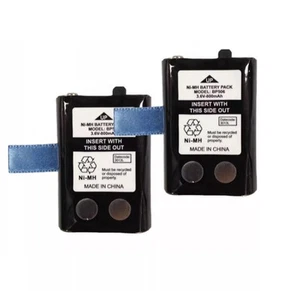 x2 BRAND NEW UNIDEN BP506 GENUINE BATTERY SUITS MODELS UH506-2NB UH507-2NB UH515 - Picture 1 of 2