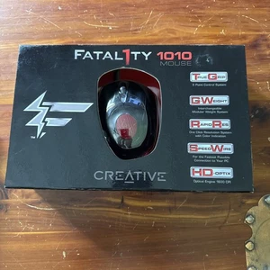 Creative Fatal 1 TY Fatality 1010 Optical Gaming Mouse See Description - Picture 1 of 6