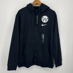 Nike Golden State Warriors Baloncesto Cremallera Completa Sudadera con Capucha Para Hombre XL Negro NBA Nuevo Con Etiquetas - Imagen 1 de 12