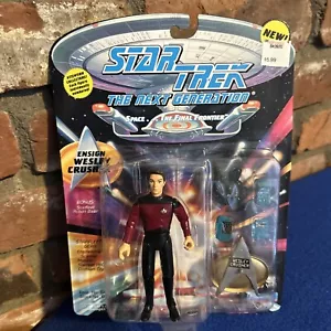 Star Trek ENSIGN WESLEY CRUSHER 7th Season Playmates 4.75" Figure 1994 Big Bang - Picture 1 of 7
