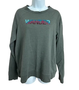 Columbia Wander Damen dunkelgrau Spar Canyon Fleece Sweatshirt Größe Large - Bild 1 von 7