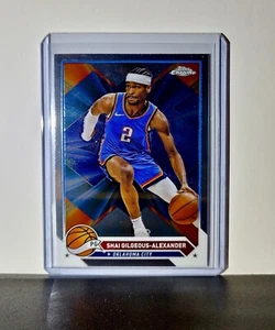 Shai Gilgeous-Alexander 2023-24 Topps Chrome NBA #53 Card Oklahoma City Thunder - Picture 1 of 2