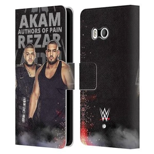 OFFICIAL WWE AUTHORS OF PAIN (AOP) LEATHER BOOK WALLET CASE FOR HTC PHONES 1 - Picture 1 of 7