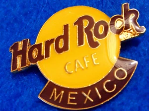 CIUDAD DE MÉXICO CLÁSICO NARANJA LOGOTIPO TAMAÑO PEQUEÑO Hard Rock Café PIN GRID 3LT - Imagen 1 de 1